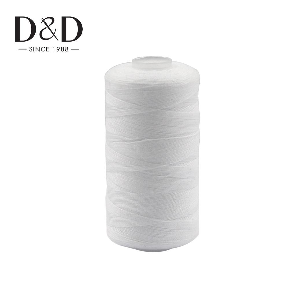 Home Sewing Thread DIY Hand Sewn Black And White Thread 500m 402 Polyester Sewing Thread Material