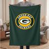 Green Bay Packers Měkké teplé flanelové deky Pohodlná deka pro domácí dekoraci a jako dárek