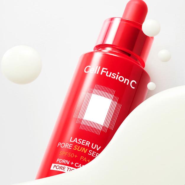 Cell Fusion C Laser UV Pore Sun Serum SPF50+ PA++++ – Lightweight Pore Care Sunscreen