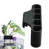 With Integrated Hook Aquarium Planter Black Hanging Aquatic Plant Pot Plastic with Hole Aquarium Plant Holder Emersed Plants