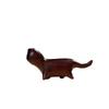 Rosewood Cat Ornament: Cute Solid Wood Figurine - Creative Birthday Gift