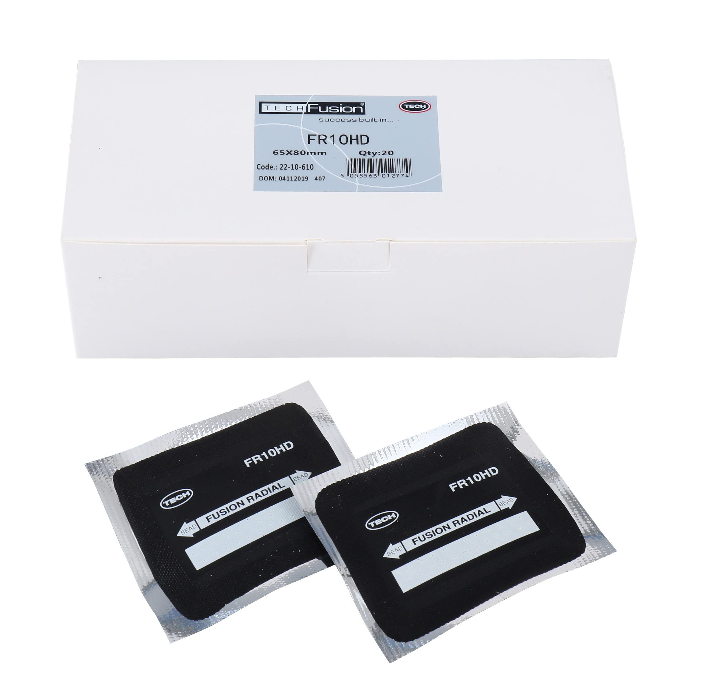

TECH RADIAL PATCH Puncture Repair Material FR10HD Tire Repair Inner Surface Repair