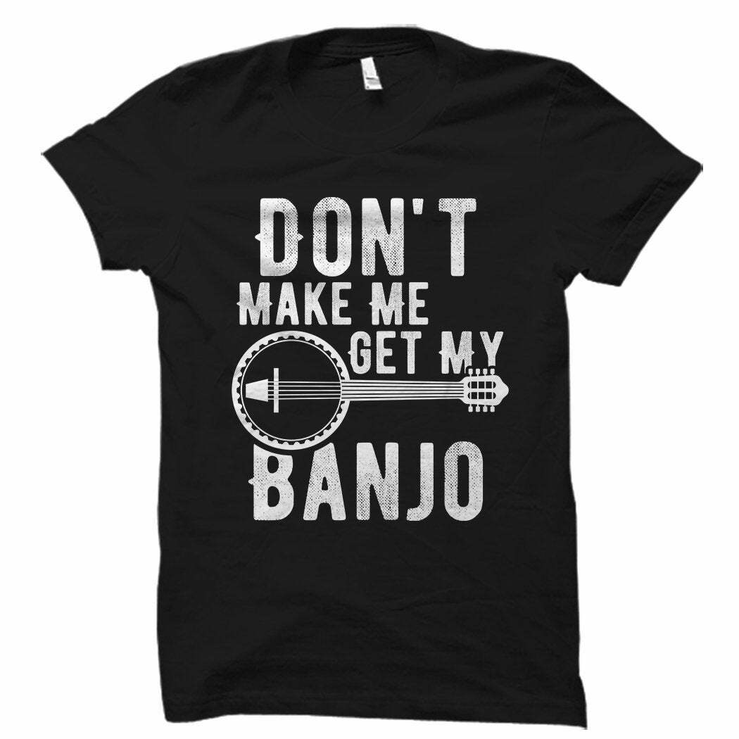 Banjo Shirt, Banjo Gift, Banjo Player Gift, Banjo Player Shirt, XXXL