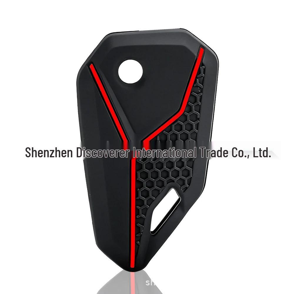 Foldable Silicone Key Blank for Honda, Kawasaki, Yamaha, Suzuki Motorcycles - Automatic Pop-out Design
