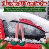 Christmas Elf Foot Clip Leg Decoration Hanging Tree Ornament Christmas Elf Foot Clip Leg Decor Car Door Decorations Ornaments