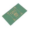 Art Deco Design in Green Soft Face Towel Quick Dry Pool Bath Cotton Towels Absorbent Quick