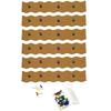 Multipurpose Organize Corkboard Strips Frameless Living Room Reminders Cork Strips Office Surfaces Display Memos