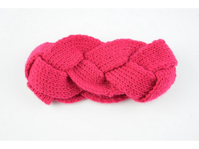 Handmade Woolen Cable Knit Headband Ear Warmer - European, American, Korean Style for Autumn/Winter