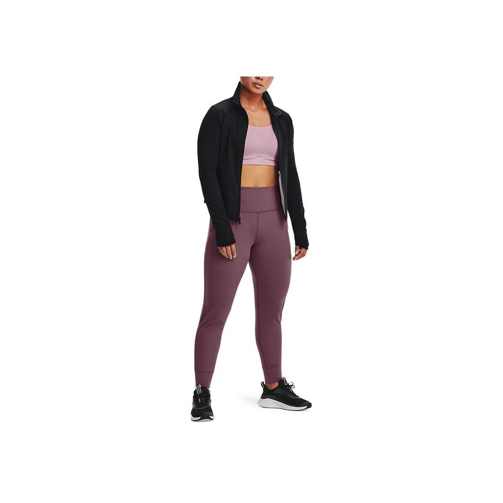 Under Armour Solid Color Training Slim-Fit Pants Women Bottoms Purple 1371021-554