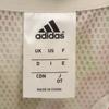Adidas Random Dot Pattern Windbreaker OT Beige Jacket Mesh Lining Women Used