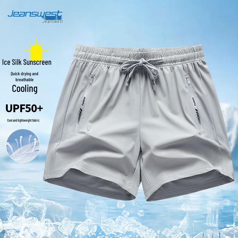 Jeanswest Men s Ice Silk Casual Shorts L