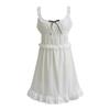 Kaslead New Arrival Women's Clothing Fashion Style Fashion Minimalist Chest Bows Dress