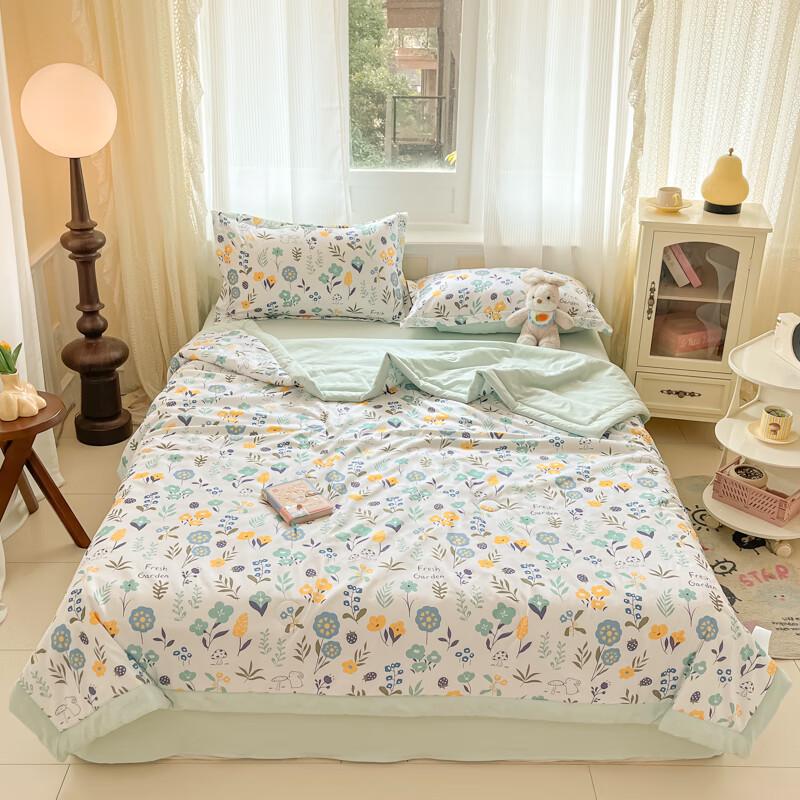 

Baoshikang Ultrasonic Summer Quilt - Flowers Pattern