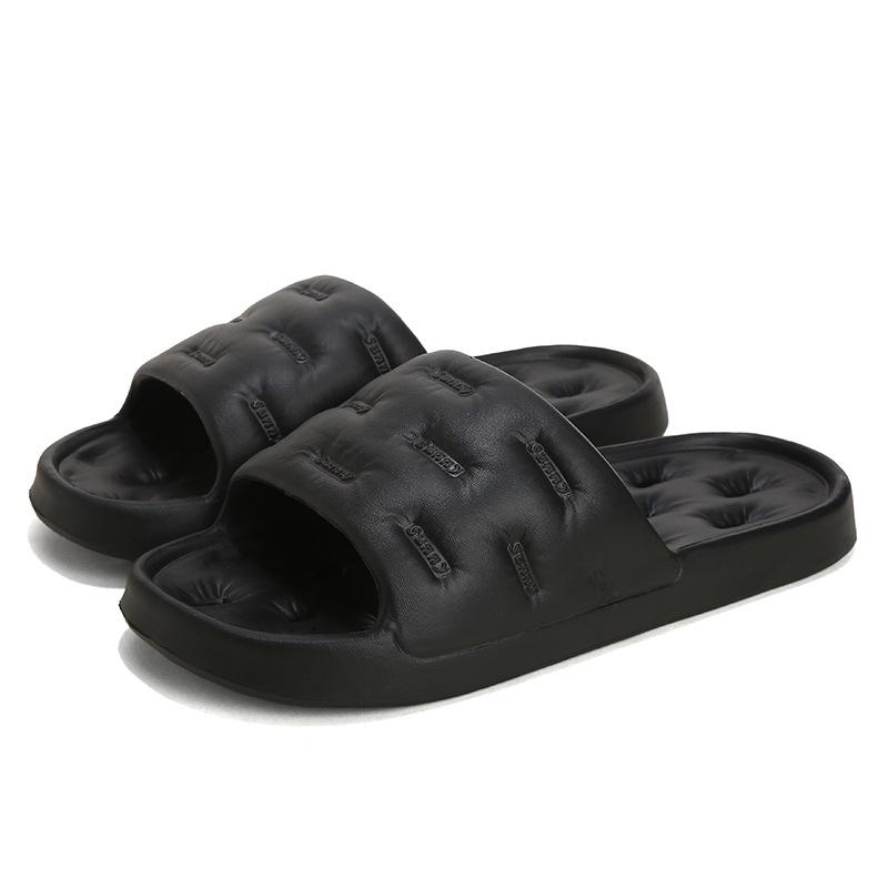 Hollow quick-drying bathroom bath cool slippers women's summer new home home non-slip men's trend