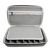 A95I-Portable Eyeglasses Storage Box Adjustable Slot, Travel Sunglasses Organizer Case For Multiple Pairs