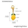 Nivora Resin Fruit Lemon Pendant Necklace For Women Imitation Zircon Stainless Steel Zircon Handmade Strand Beads Choker Zircon