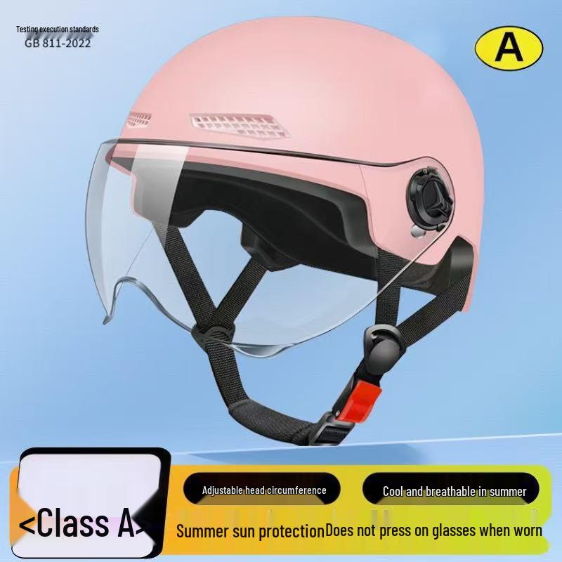 

Unisex All-Season 3C Certified Electric Bicycle Helmet - Lightweight, Sun Protection, Scooter Safety Half Helmet