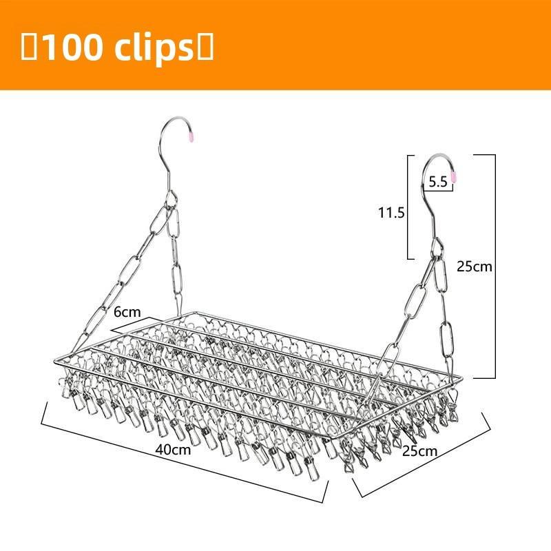 Stainless Steel Clothes Drying Rack For Home And Laundry Use