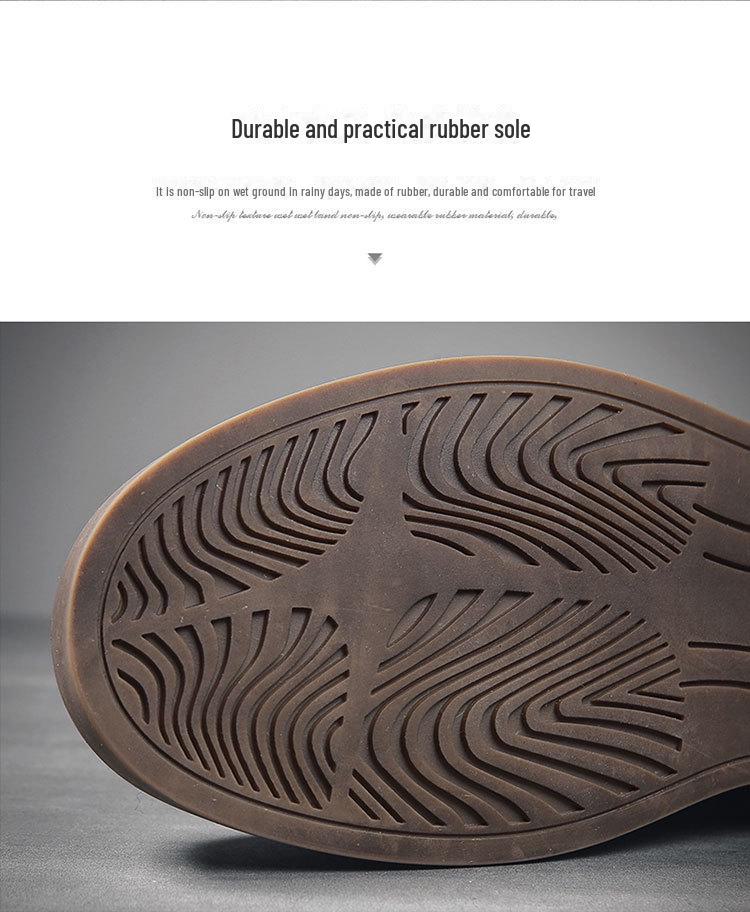 Men's Winter Non-Slip Leather Shoes: Casual, Sports, Work, Formal & Chef Styles In Black