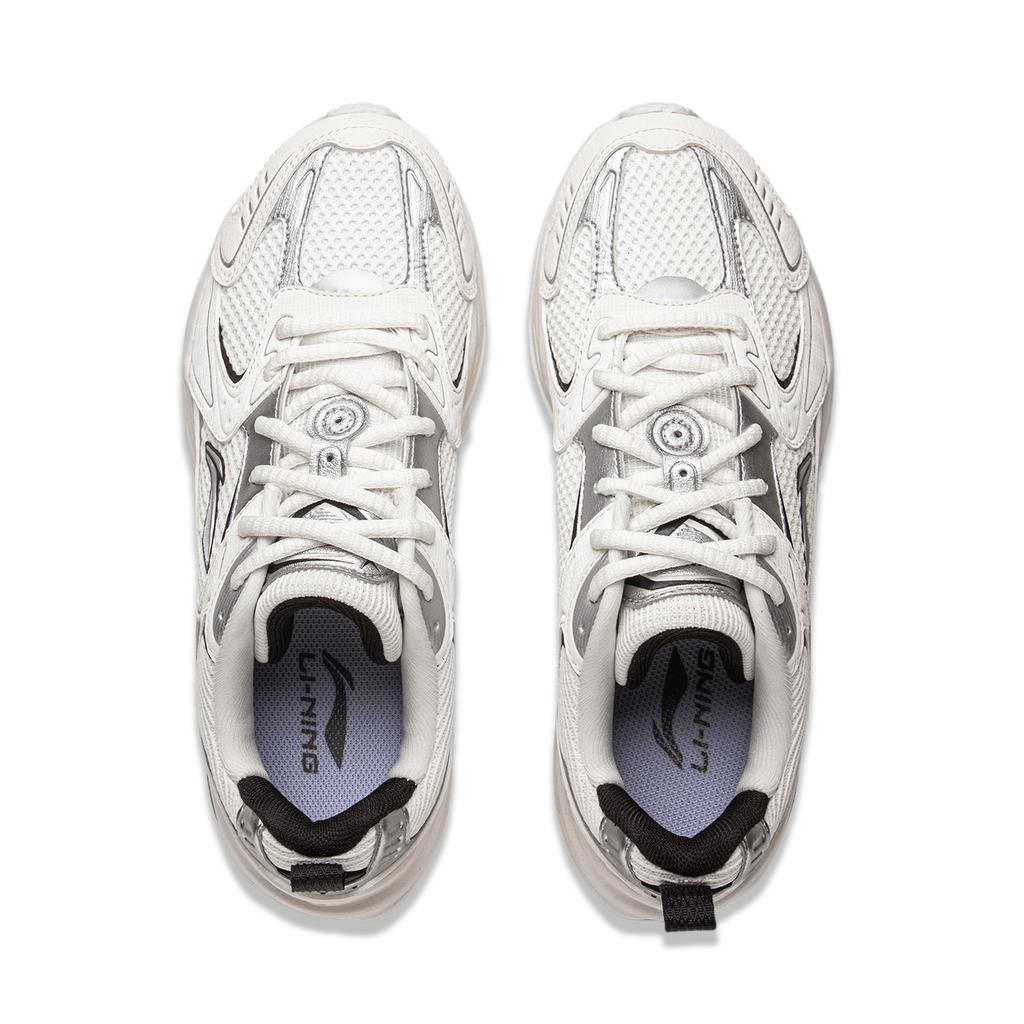 LiNing Meteor 2K Retro Chunky Platform Low-Top Women's Casual Sneakers AGCU358-1