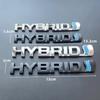 Autocolante Embleme Insigne Metalice 3D HIBRID Aripă Laterală Portbagaj Spate Pentru Toyota Prius Camry Crown Auris Rav4s TRD