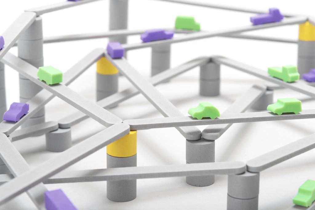 [itten Official] Tokyo Highway 2-Player (30 Minutes, Ages 8+) Board Game, Spatial Art, Instagrammable, Shuto Expressway, Couples, Friends