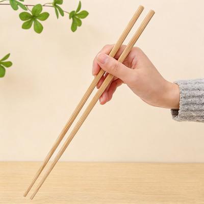 1pair No Wax Hotpot Chopsticks 24/27/30/32cm Anti-slip Chopsticks Bamboo Chopsticks Household