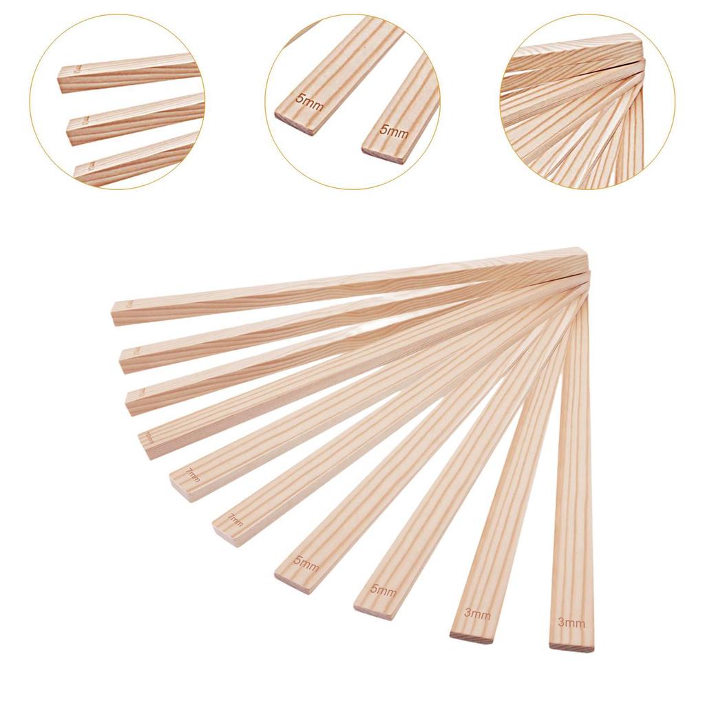 Measuring Dough Strips Dining Mud Roller Noodles Wooden Rolling Pin Guides