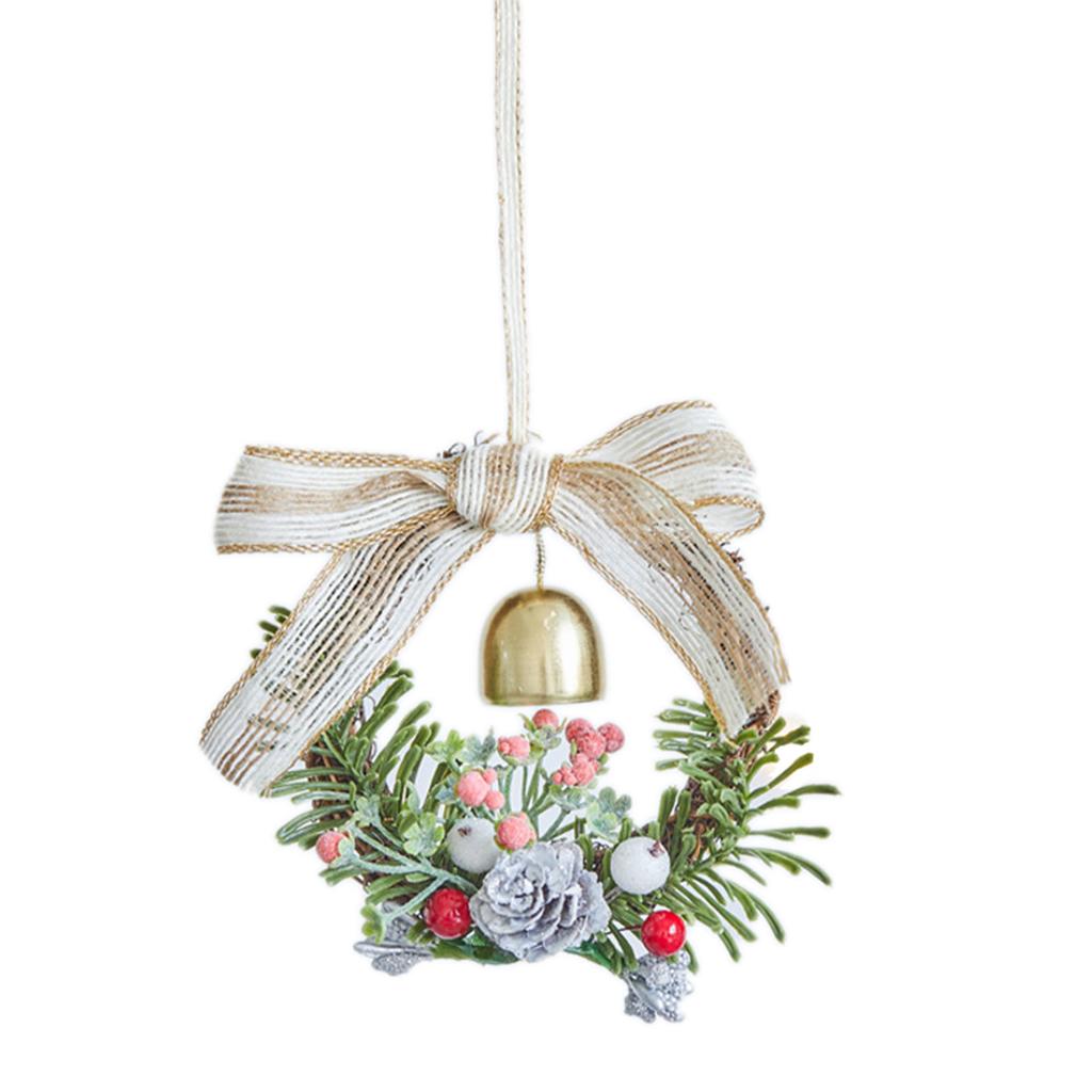 Stylish Christmas Wreath Wall Decor Bring Warmth and Happiness To Your Living Space Door Christmas Party Sullpies