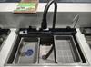 Thickened 304 Stainless Steel Veggie Washer with Digital Display & Honeycomb Design