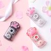 Twingo Cute Cat Paw Correction Tape with Heart Eraser - Popular Girly Design