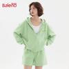 Baleno Women's Oversize Hooded Zip-Up Hoodie Jacket