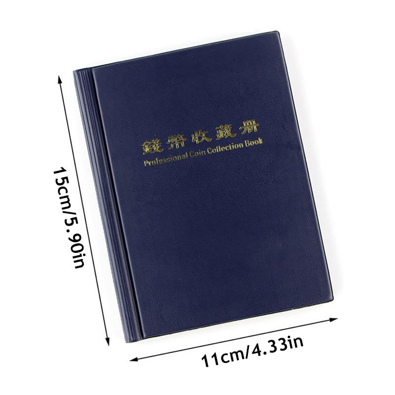 111 grid coin collection photo album book coin holder world coin storage collection photo album book collection pocket gift