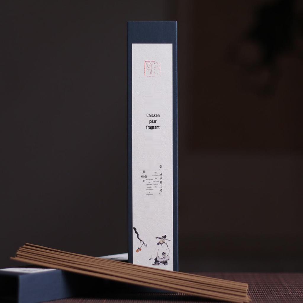 Goose Pear Chen Xiang Incense Sticks for Indoor Use with Sandalwood and Dragon's Saliva Fragrance.