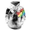The new men's hoodie for the autumn of 2025 features a casual and fashionable 3D graffiti print that is soft and comfortable