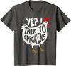 Yep I Talk To Chickens Cute Chicken Buffs Tee Gift Youth Unisex T-shirt