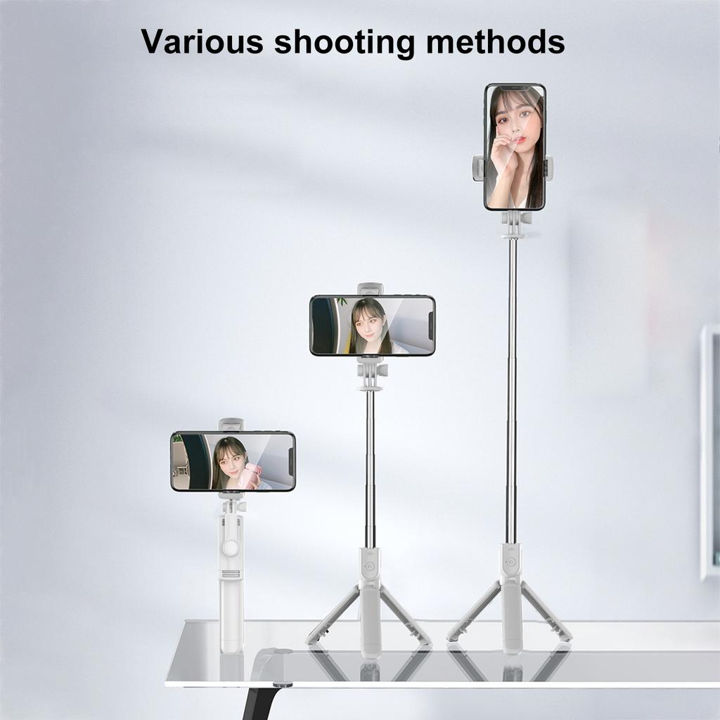 Selfie Stick Tripod Stand with Wireless Remote Compatible with Smartphones   Height Lightweight Portable for Travel