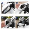 Extended Rearview Mirror, Wide Angle Rearview Mirror | Rearview Mirror Extender Anti-Glare Extended Curved