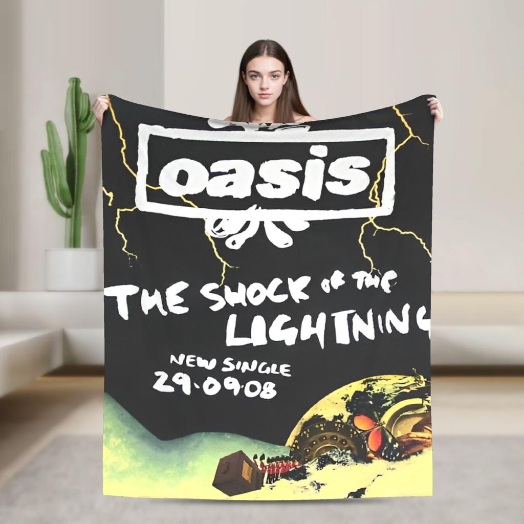 Ossis Band Warm Blankets  Picnic Plush Throw Blanket Novelty Home Decor Flannel Bedspread Sofa Bed Cover