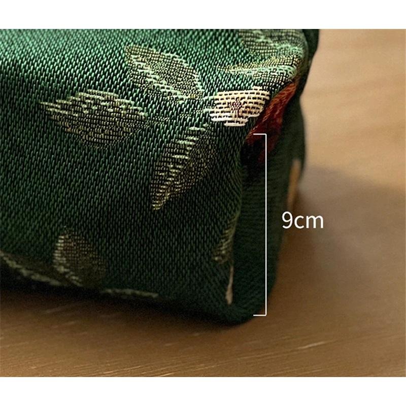 Elegante Caja de Pañuelos - Portapañuelos de Tela de Lujo Para Sala de Estar, Almacenamiento de Servilletas de Escritorio, Dispensador Creativo de Pañuelos