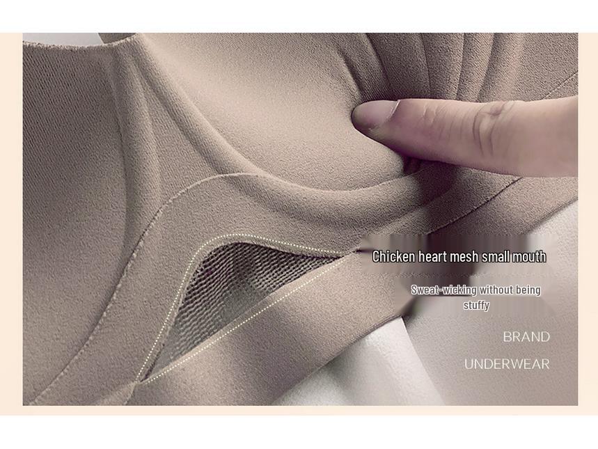 Seamless Push-Up Bra with Side Support: Sexy Cutout Design for Comfort, Lift, and Enhancement of Small Chests.