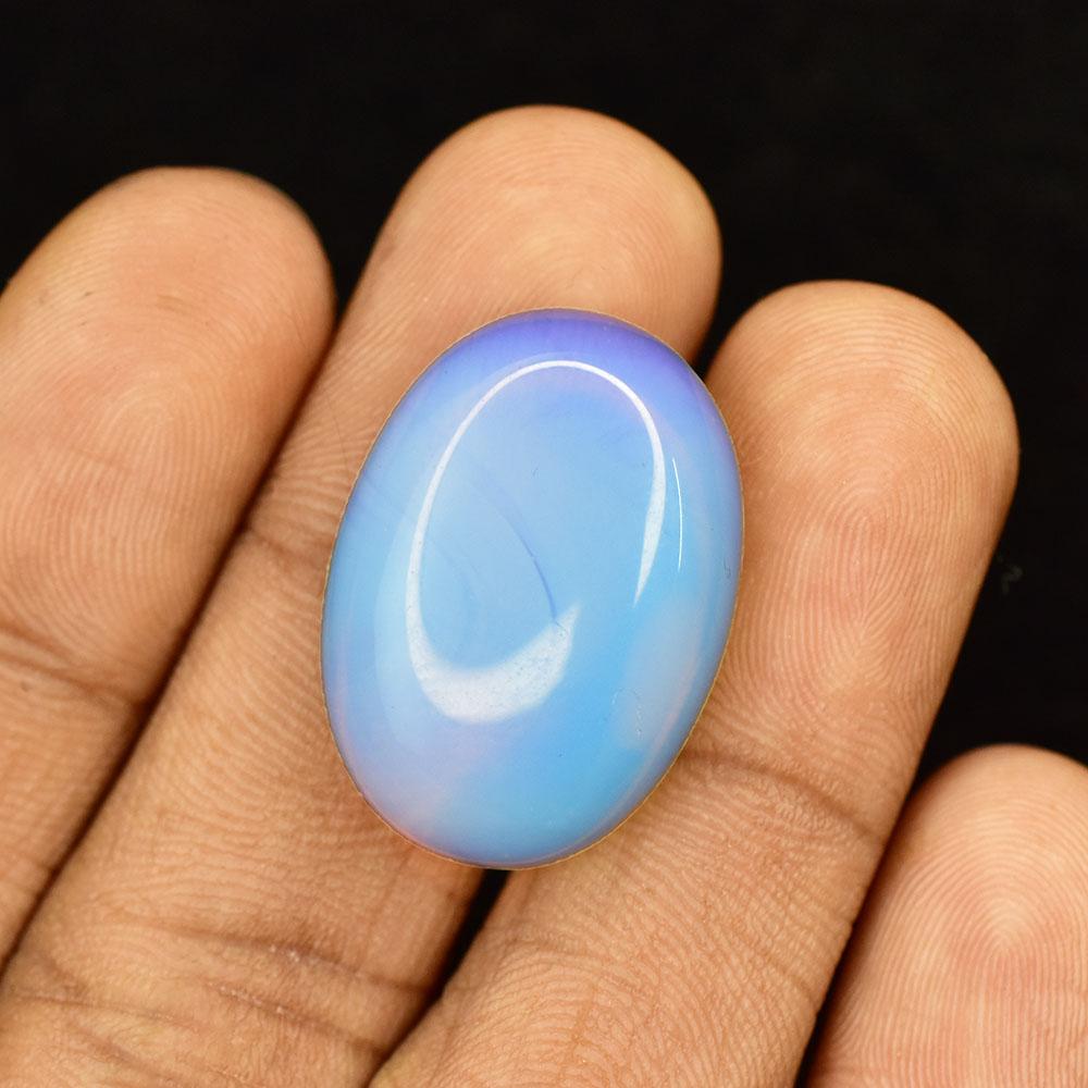

Natural Multicolor Opal 25.65 Ct Oval Shape Certified Jewelry Making Gemstone 24.9 mm різнокольоровий