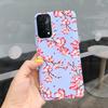 A74 Fodral För OPPO A74 CHP2219 Fodral Lyxigt Fjäder Dinosaurie Daisy Mönster Bakre Skydd För OPPO A74 5G CPH2197 A 74 Mjuk Capa