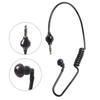 Kurz 38-50cm 3,5mm Luftspirale Schlauch In-Ear-Kopfhörer Ohrhörer für Audio-Empfänger Mobiltelefone Radios Computer