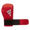 Adidas Combat Sports Speed 50 Club Boxing Active 10 oz Gloves, Red/Silver (ACTIVE), (ADISBG50)