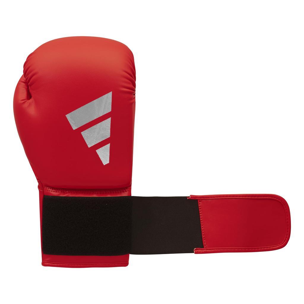 Adidas Combat Sports Speed 50 Club Boxing Active 10 oz Gloves, Red/Silver (ACTIVE), (ADISBG50)