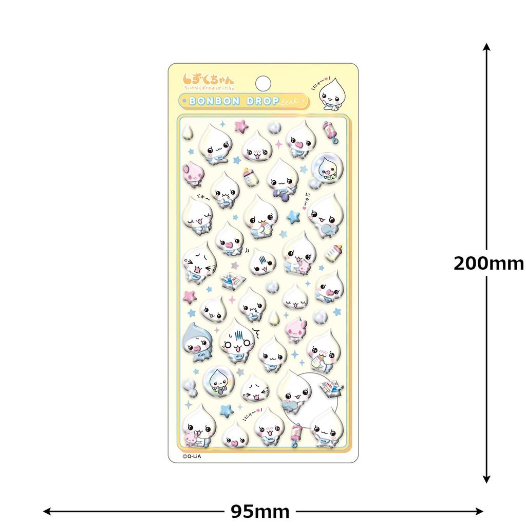 Coolia Sticker Bonbon Drop Sticker 94739 Shizuku-chan Mirumiru-chan