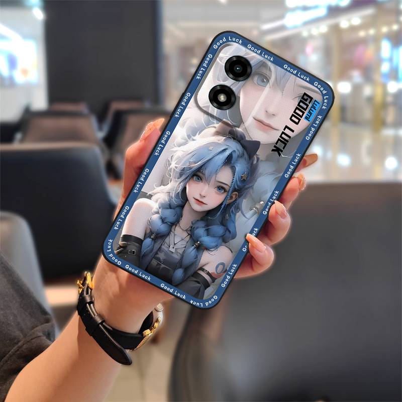 Soft Case Cartoon Phone Case For MOTO G04 Full Wrap Anti-knock Shockproof Dirt-resistant Silicone Durable Back Cover TPU