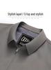 Men's Windproof No-Iron Business Casual Lapel Jacket for Spring and Autumn
