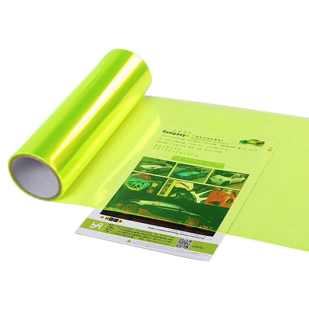 

Автомобильный светильник, фара, задний фонарь, тонированная виниловая пленка, наклейка, лист 30x60 см, противотуманные фары, задняя фара, матовая дымчатая пленка, 11 цветов, стайлинг автомобиля флуоресцентный зеленый